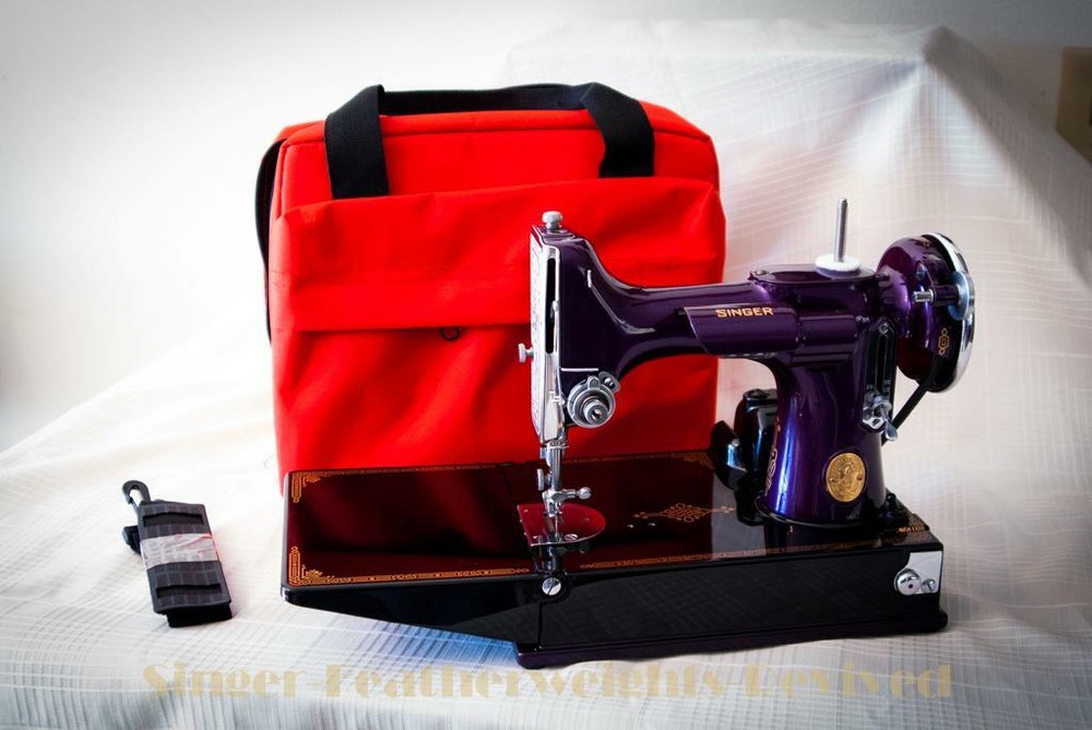 SINGER FEATHERWEIGHT PADDED SOFT CASE - P60226-RD - TOTE BAG