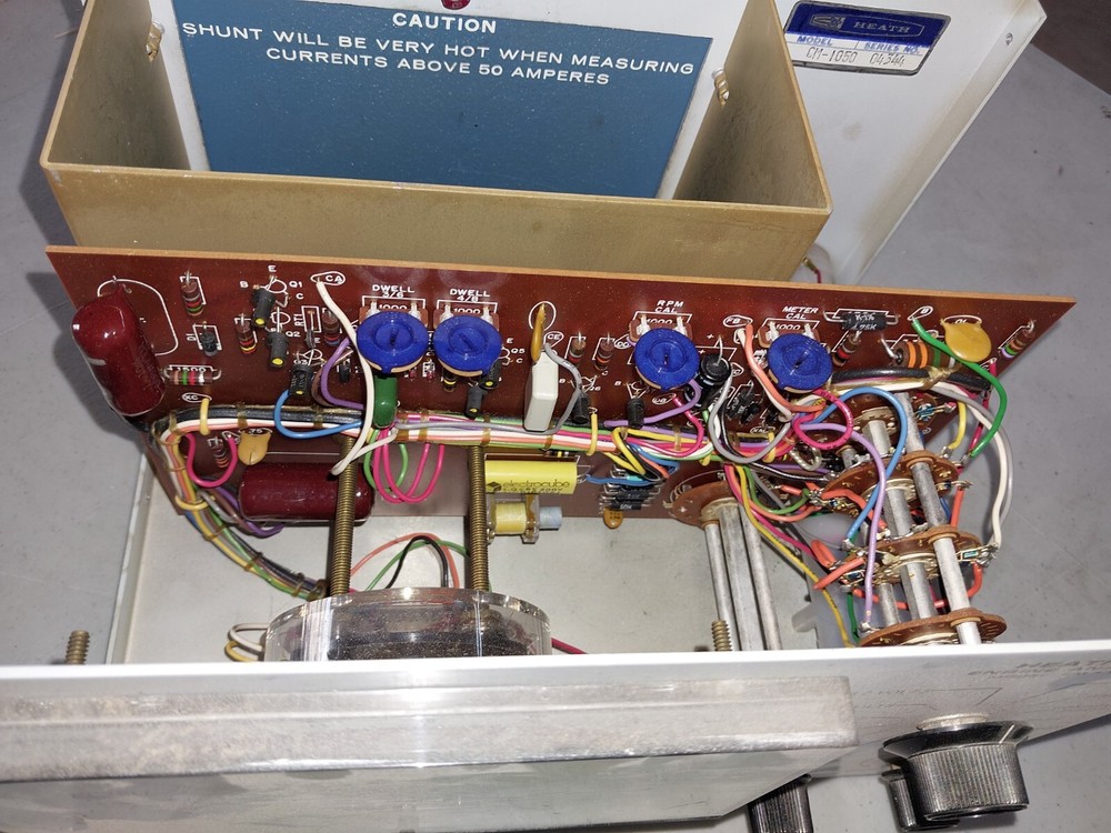 Heathkit Engine Analyzer CM-1050 works