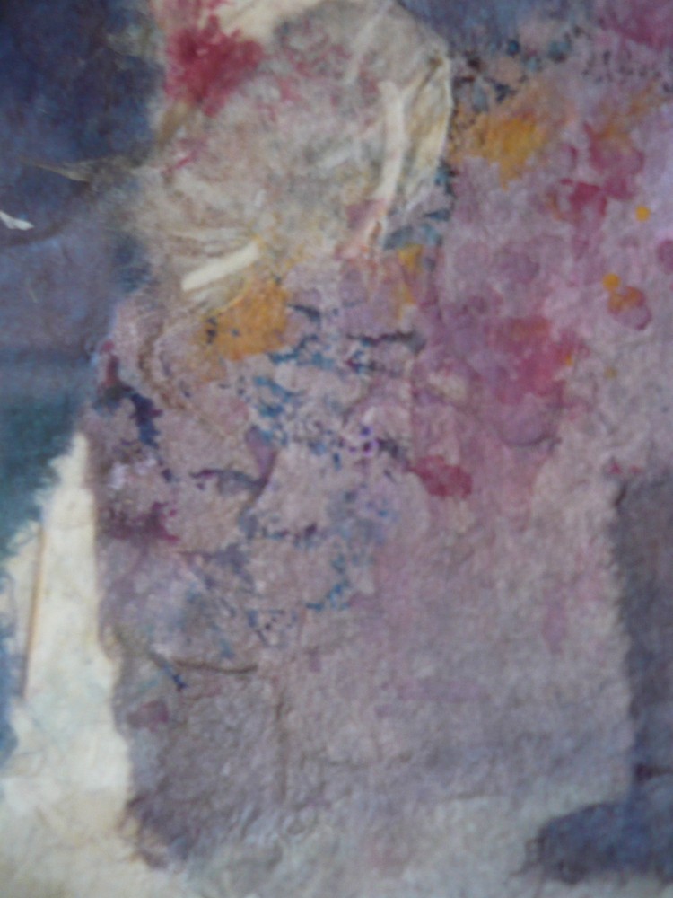 MODERN MODERNISM ABSTRACTION TX TEXAS ANN HARTLEY EXPRESSIONISM MOD MIXED MEDIA