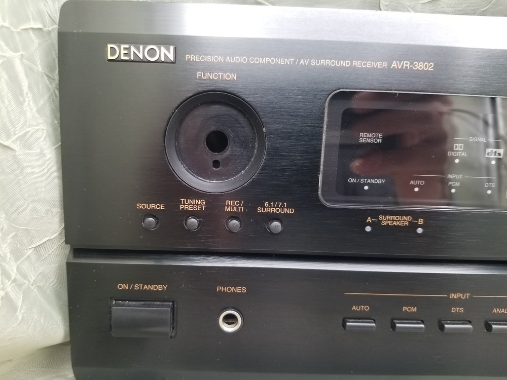 Denon AVR-3802 Parts ~ Front Face Unit Buttons Assembly