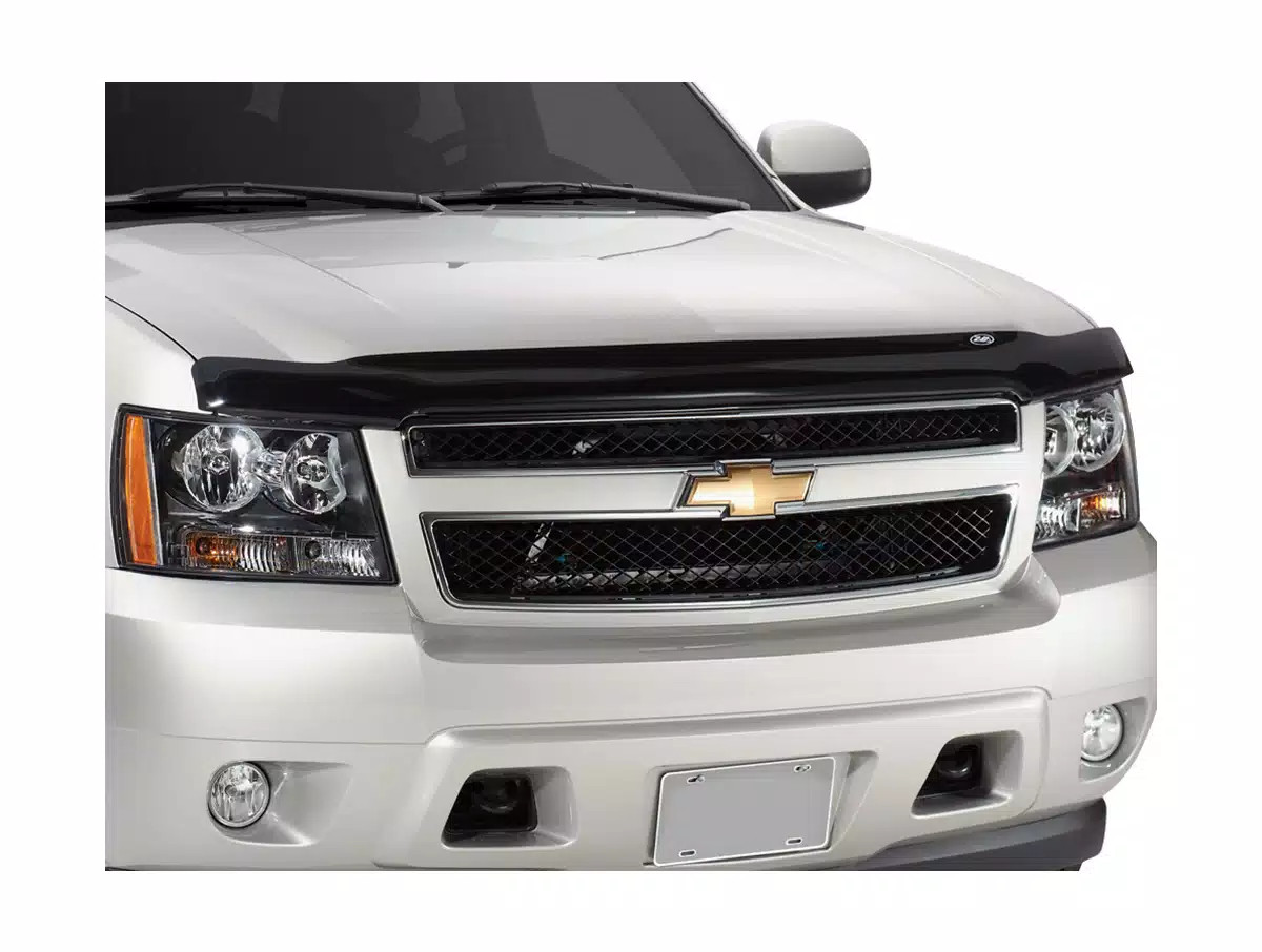 AVS Bugflector Bug Shield Fits 16-18 Chevrolet 1500 2019 Chevrolet 1500 LD Smoke