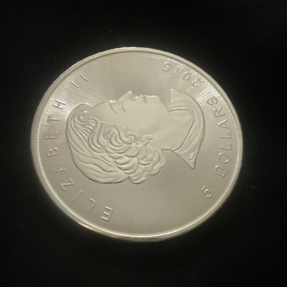 Canada Maple Leaf 2015 Silver Coin 1 oz .9999 Fine