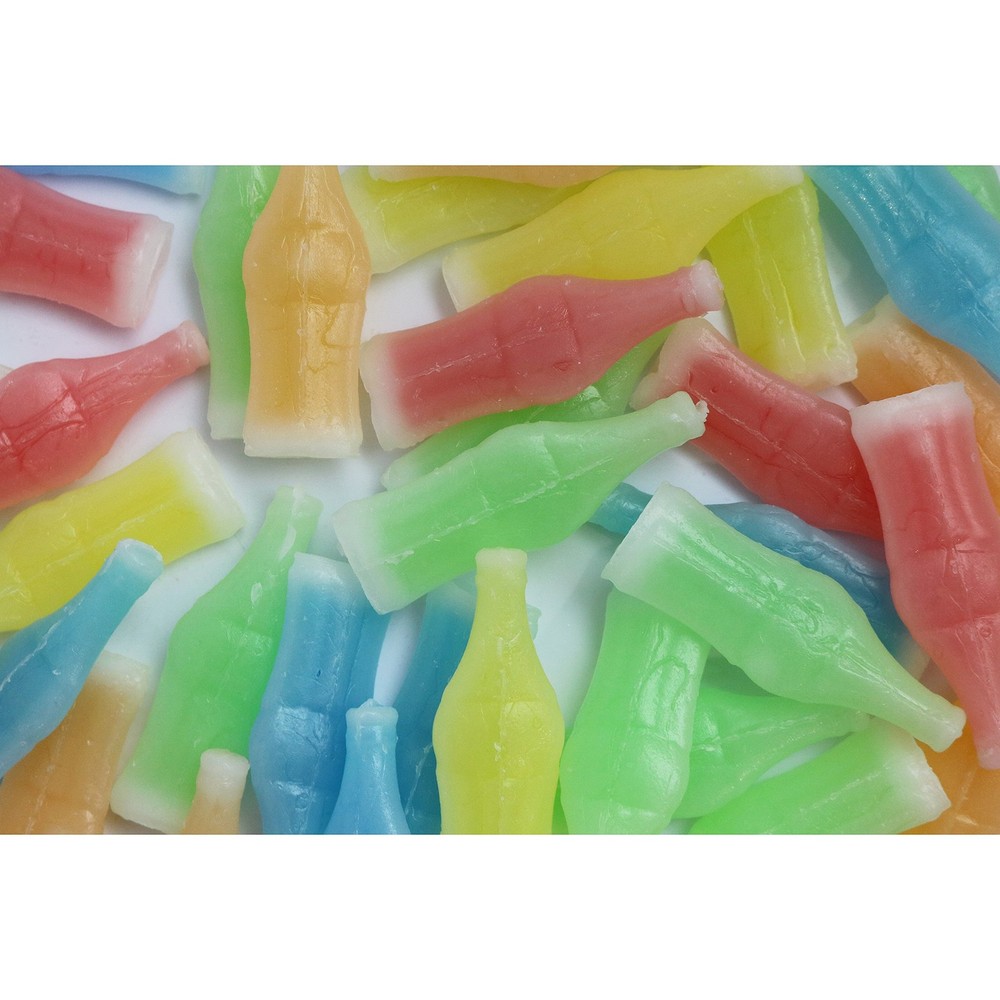 Firstchoicecandy Wax Bottles Nostalgic Fun Candy Drink (1 Pound (Pack