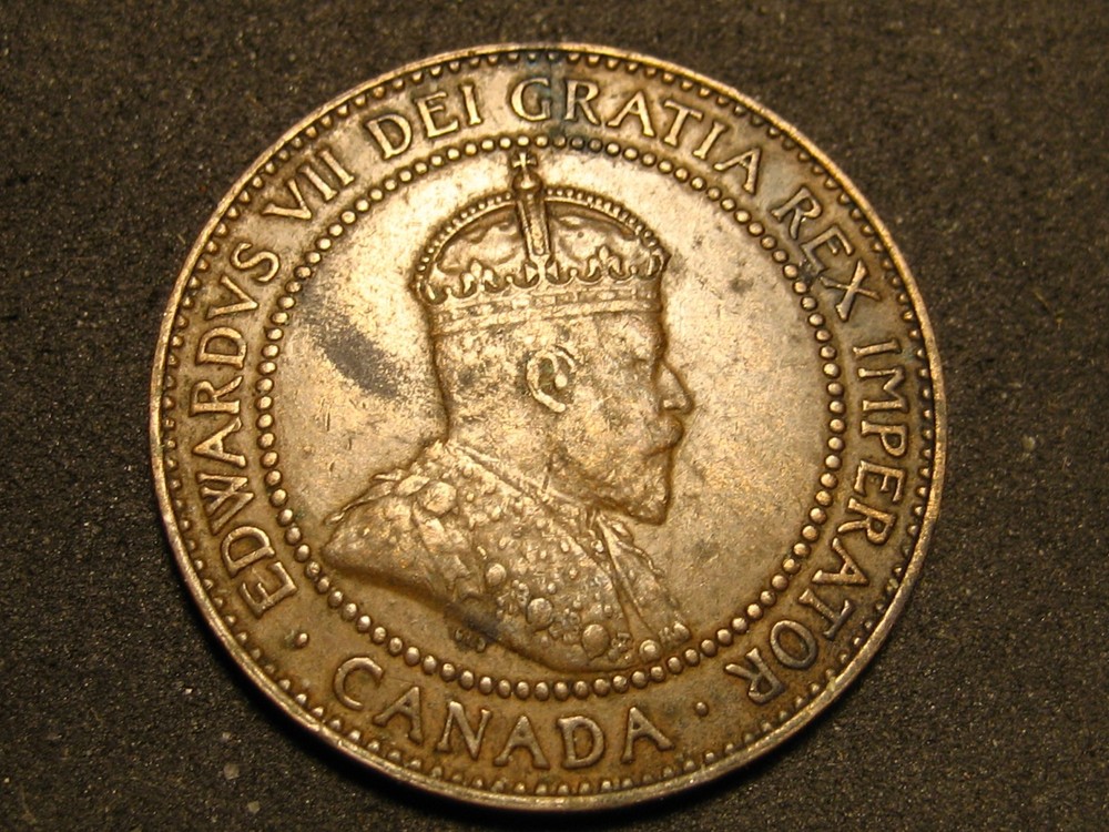 1909 Canadian Large Cent