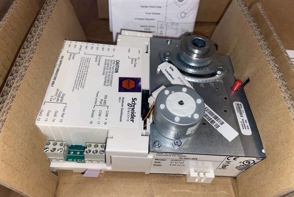 Schneider Electric B3865-V Andover Continuum Bacnet Controller New in Box