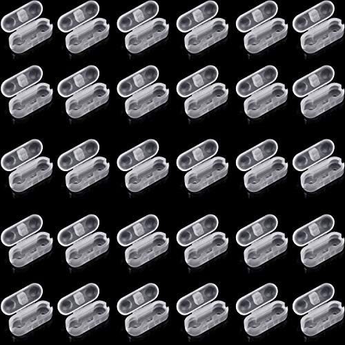 Effortless Installation 30-Pack Transparent Chain Connectors for Window Blinds