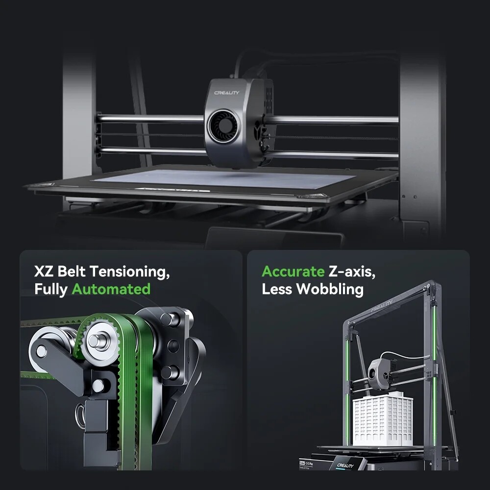 【Used】Creality Ender 3 V3 Plus 3D Printer CoreXZ 600mm/s High Speed