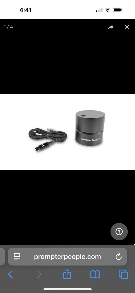 Prompter People Teleprompter Kit