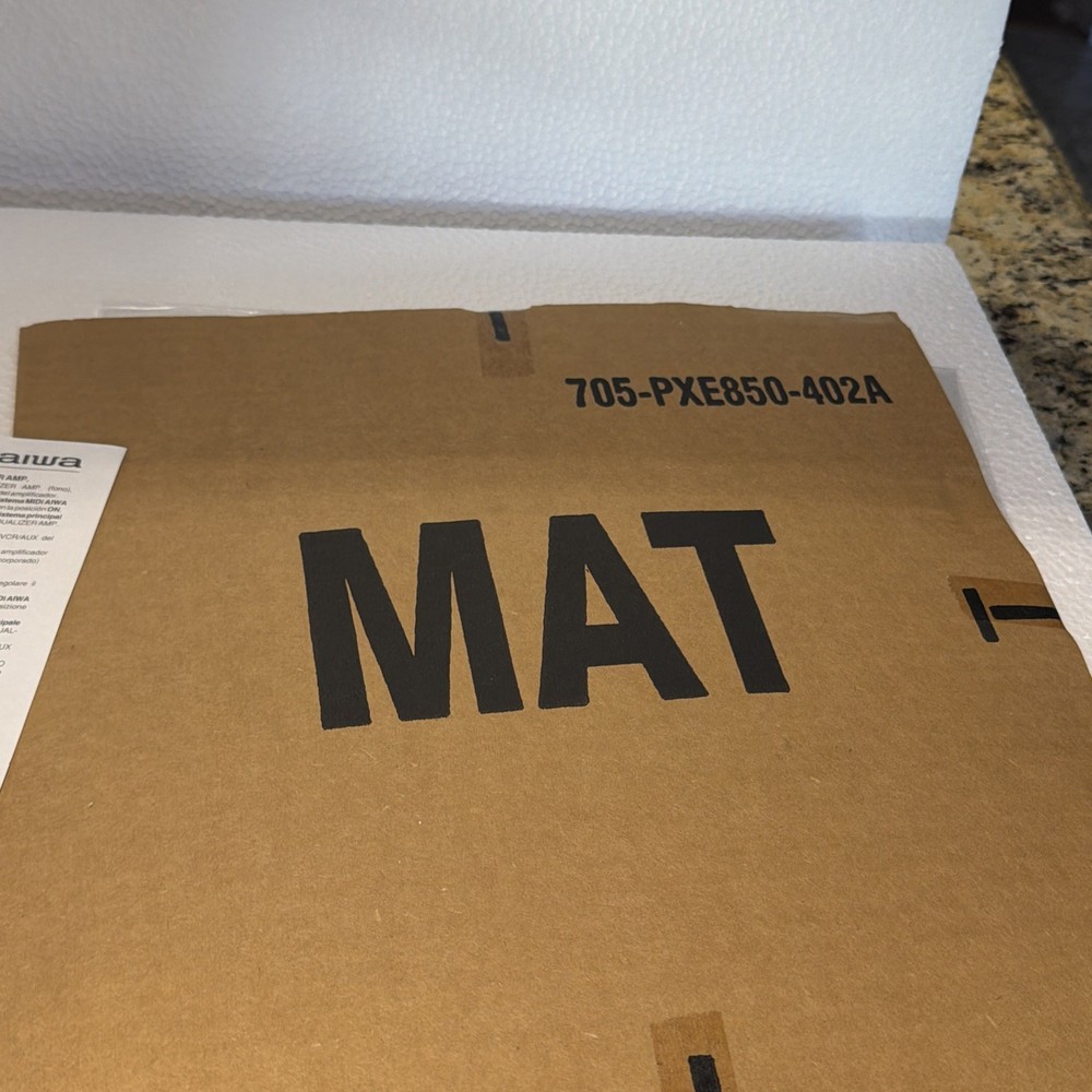 Aiwa PX-E855 Stereo Turntable System -Manual