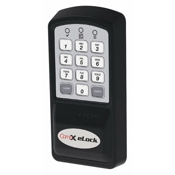 Compx Elock 150-Kp-Cab Electronic Keyless Locks, For Cabinets