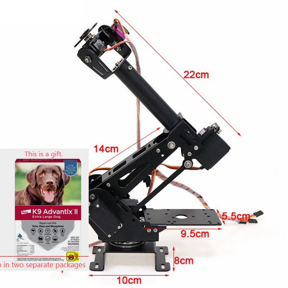 ABB 6 Axis MG996 Industrial Robot Arm DIY Kit