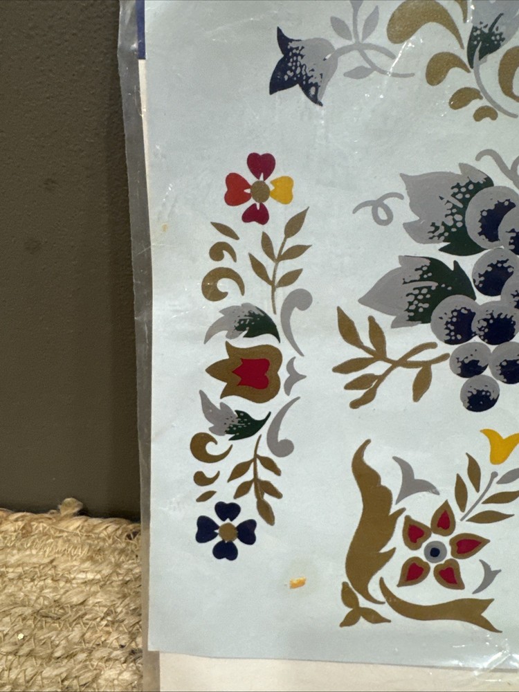 Vintage Hand Painted Decals By Decorcal