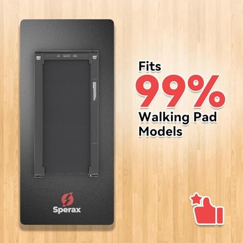 SPERAX EXERCISE MAT WALKING PAD FOR HOME GYM MATS01 - BLACK