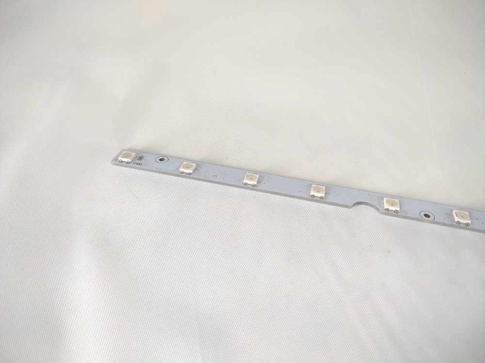 PC RGB LED Strip Light White for Computer Case Accessory Black w/ Cable