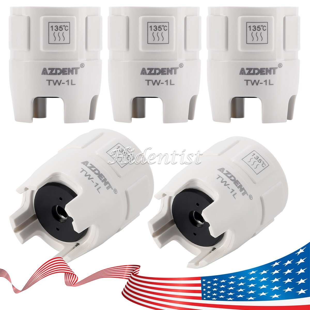 5X Dental Ultrasonic Piezo Scaler Tips Torque Wrench Key for NSK EMS SATELEC DTE