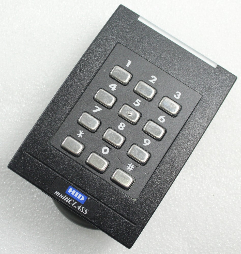 HID multiCLASS Wall Switch Smart Card Reader 6136CKX000000 - No Mounting