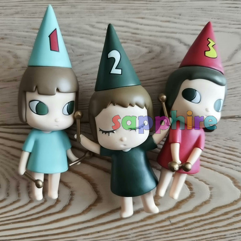 Yoshitomo Nara Drummer Dolls Home Decor Ornaments Figures Toy Collection