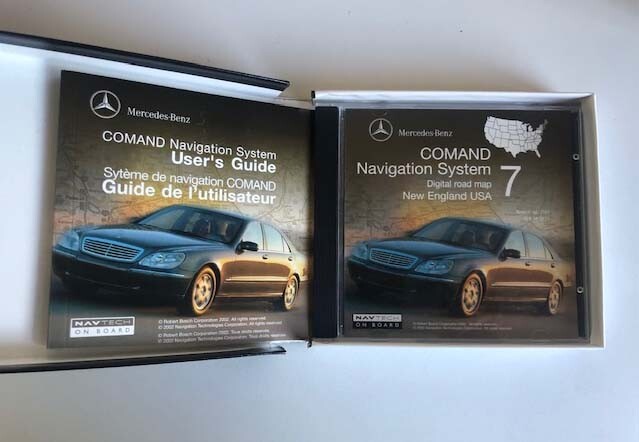 Mercedes-Benz Comand Navigation System CD ROM Map 7