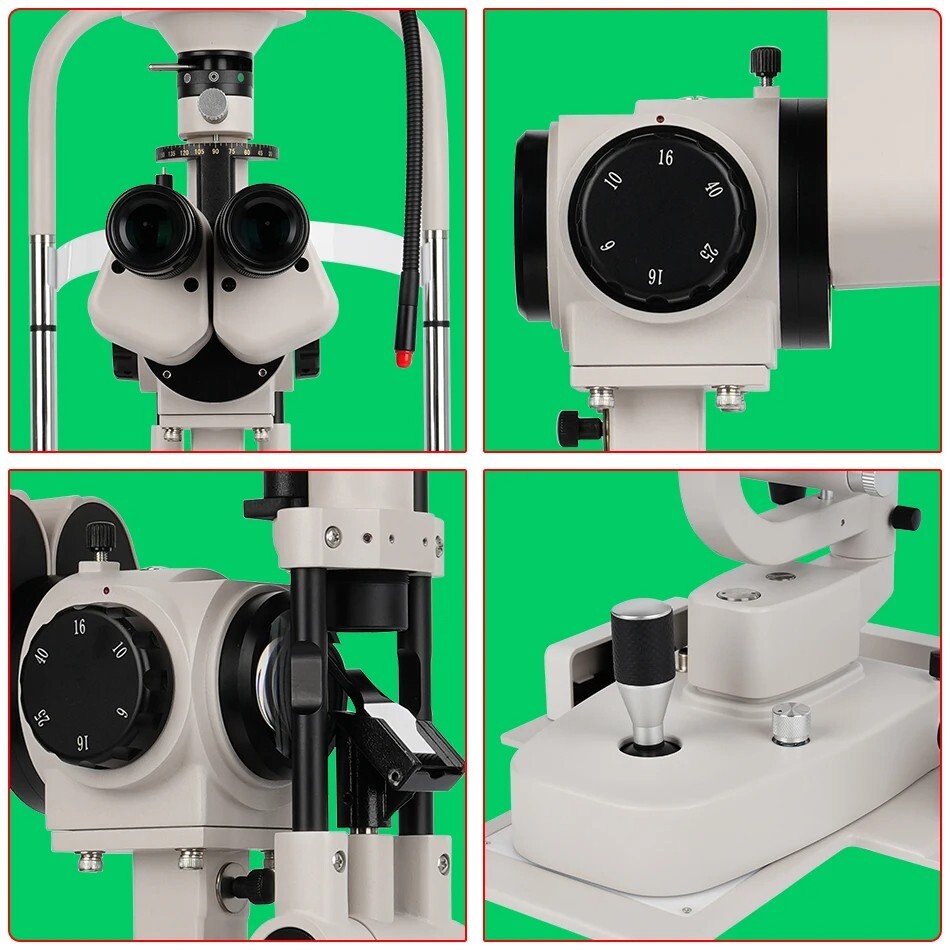 Ophthalmology Slit Lamp Optometry Microscope with Led Illumination Optical