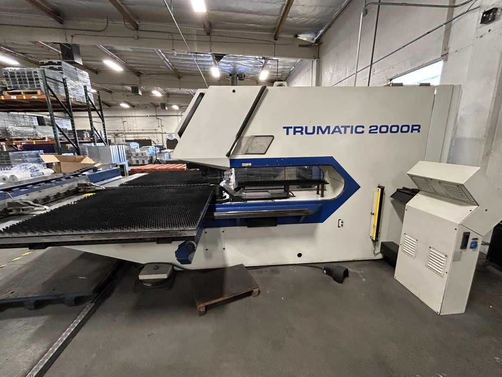 2001 Trumpf Trumatic 2000R CNC Turret Punch Press Machine
