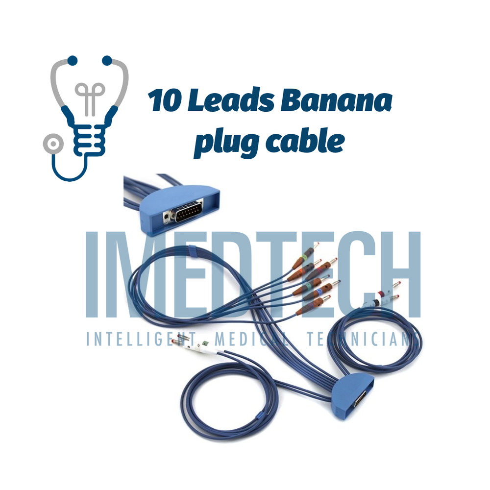 Midmark IQecg 10-Lead ECG Compatible Cable 3-100-0199