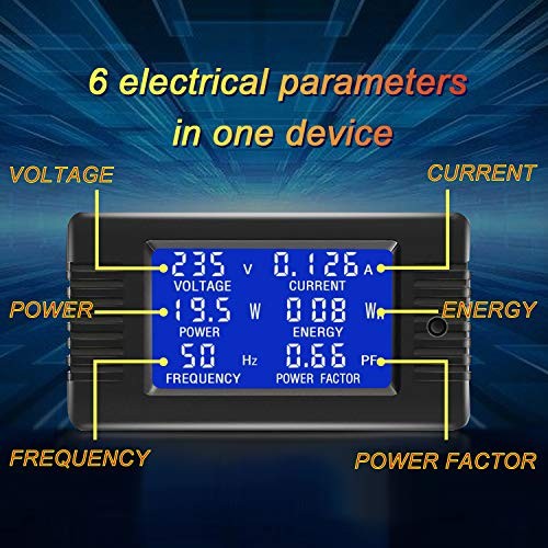 AC 80-260V 100A CRS-022B LCD Display 100A(Split Core Current Transformer)