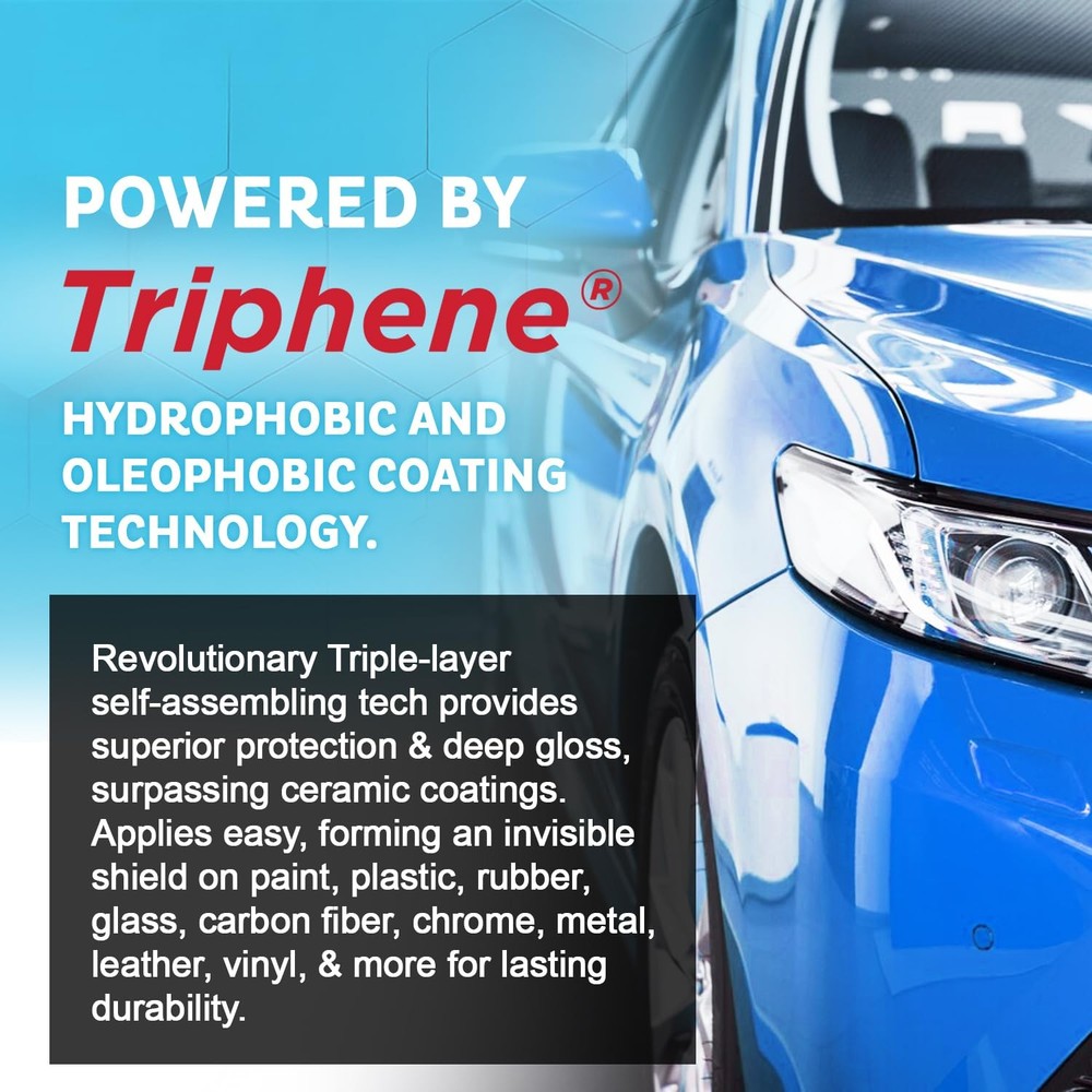 MAXLONE Car Spray with Triphene Technology, Quick Spray & Wipe Purpose Waterless