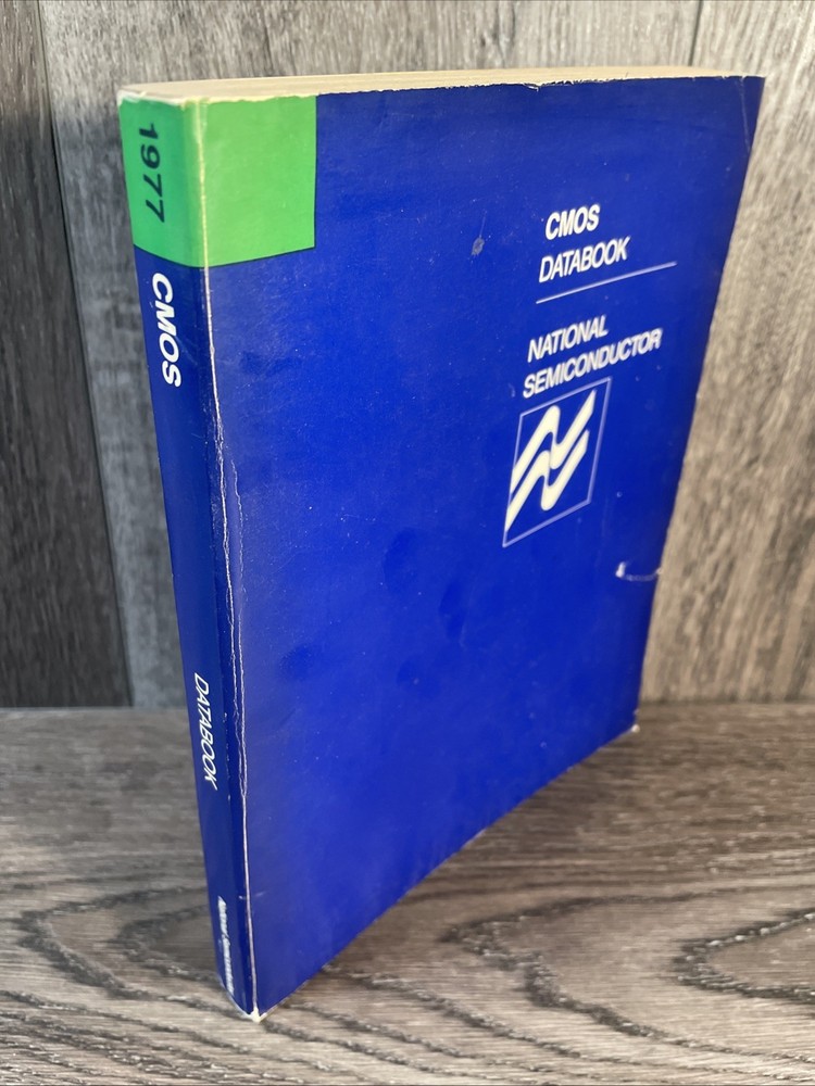 VINTAGE CMOS DATABOOK National semiconductor IC  Reference Guide RETRO COMPUTE