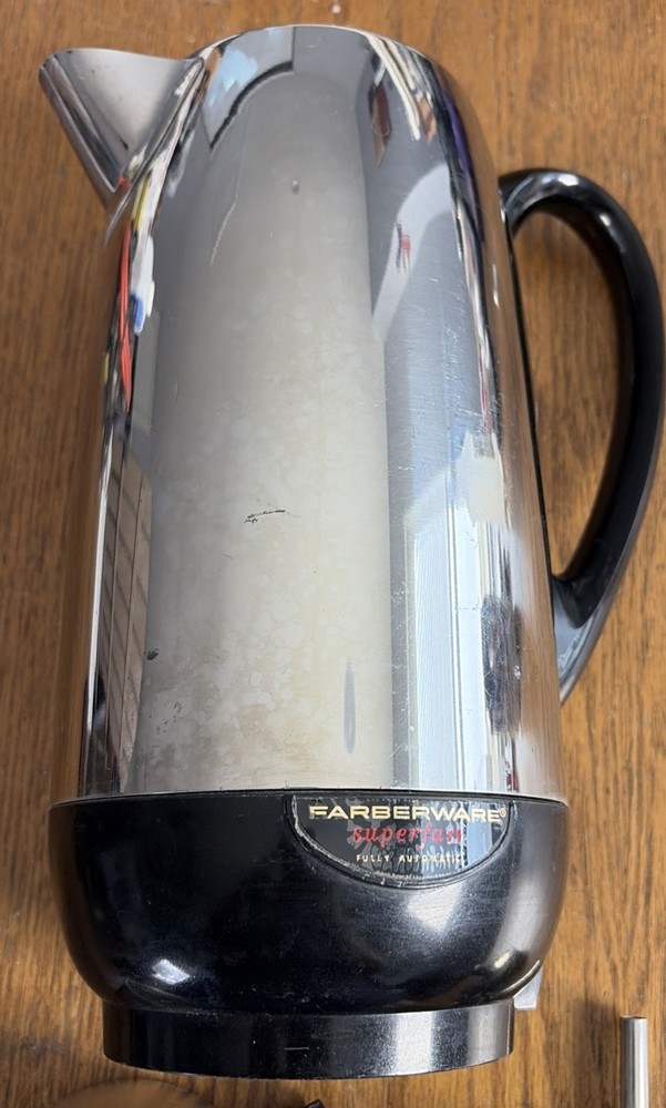 Farberware 142 SuperFast Automatic 12 Cup Coffee Percolator Vintage