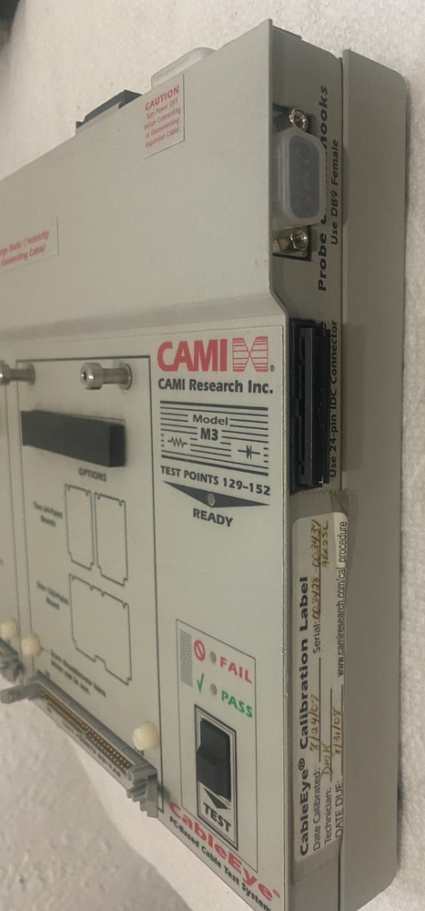 Cami Cable Eye Cable tester NO POWER SUPPLY INCLUDED