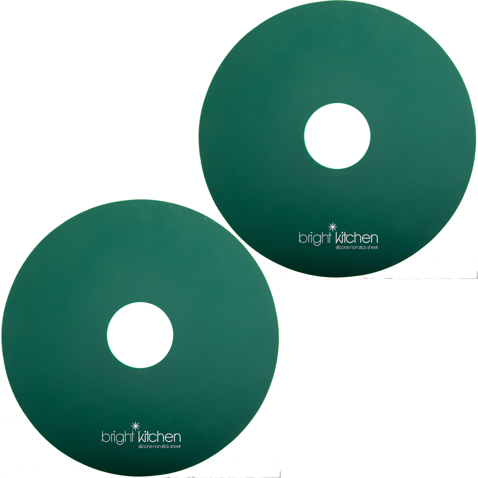 2 Silicone Dehydrator Sheets NON-Toxic for Nesco Round Dehydrators Fruit Roll