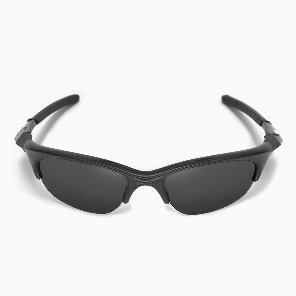 New Walleva Polarized Black + Titanium Lenses For Oakley Half Jacket