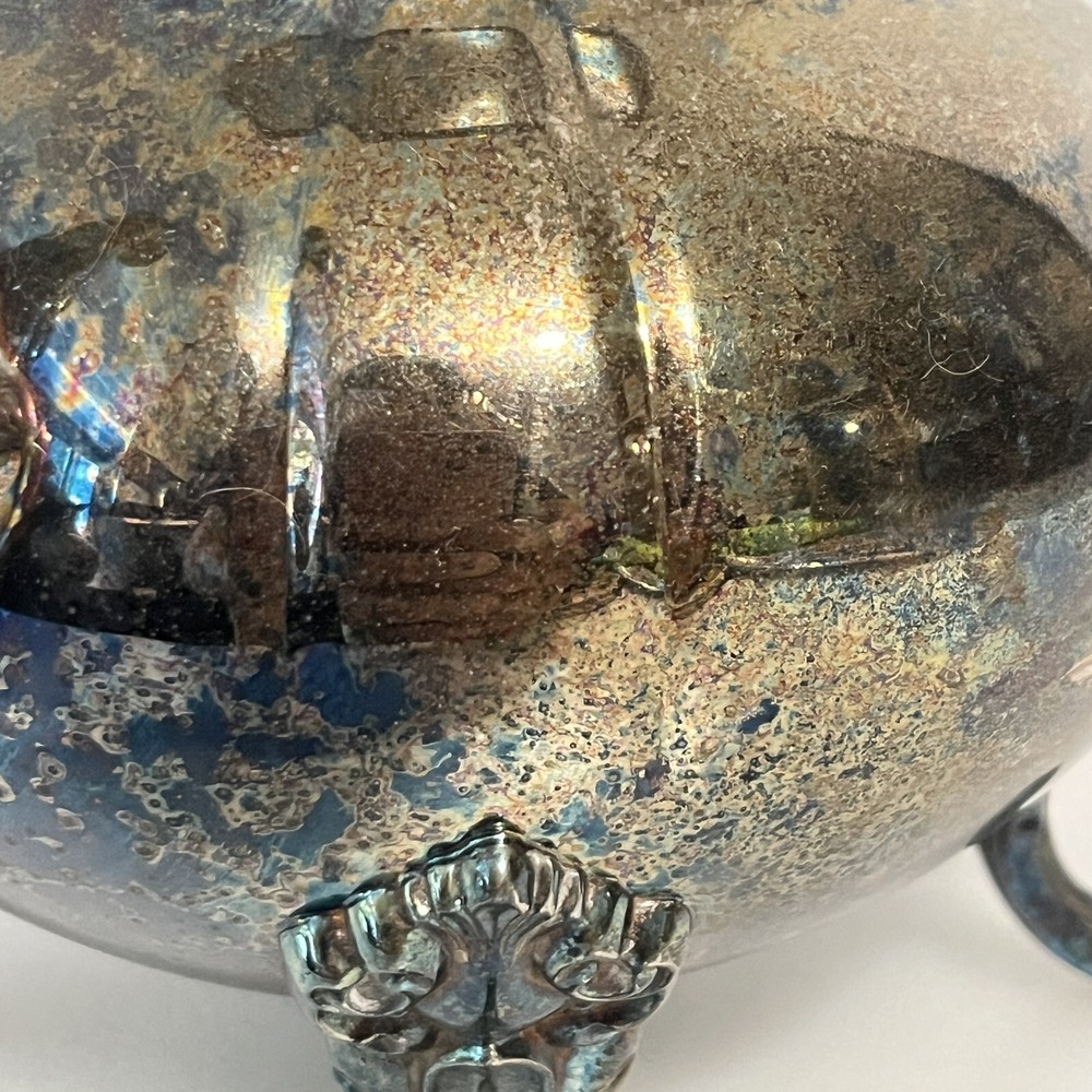 towle silverplated Tea Pot Single 11" tall silver