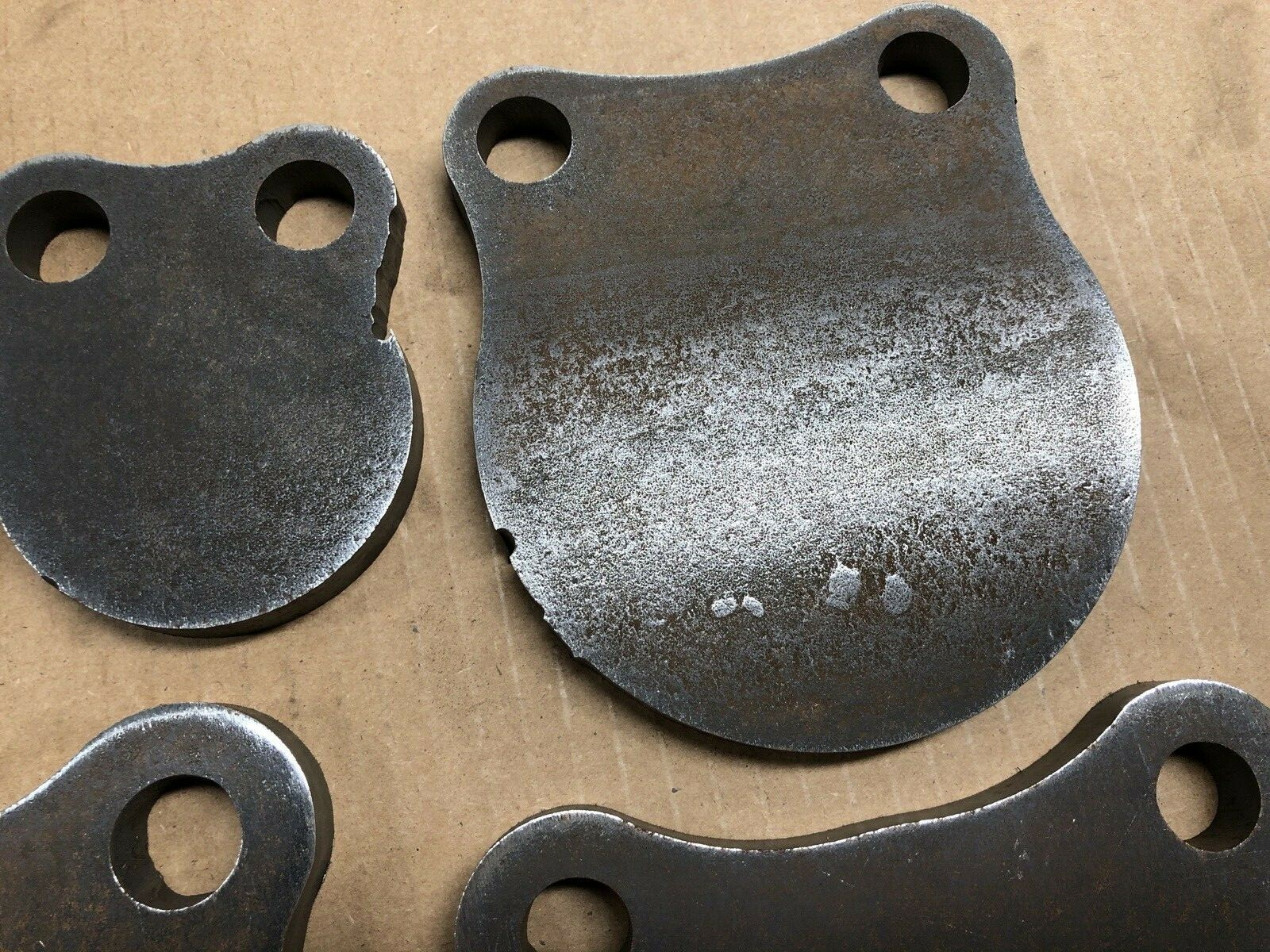 Malfunction Cut / Blemish Discounted 1/2" AR500 3"-8" Gongs Set of FIVE