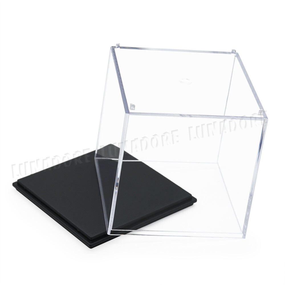 Small Acrylic Display Case Collectibles Box Dustproof 1/64 Diecast Action Figure