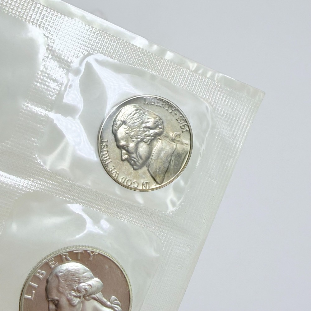 1961 UNITED STATES PROOF SET *NO ENVELOPE*