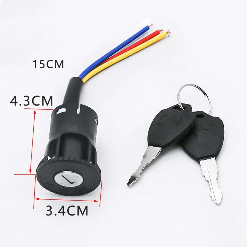 3 Wire Ignition Key Easy To Install Easy To Use High Quality Practical