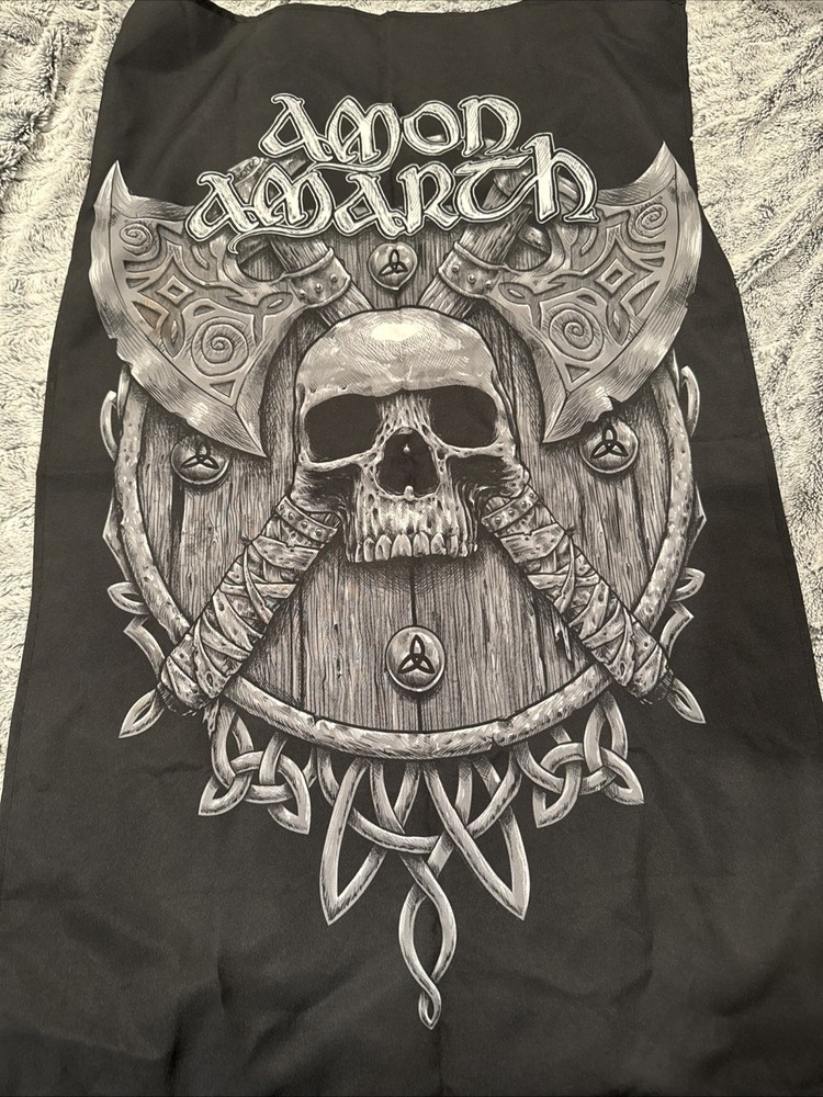 Amon Amarth Tapestry Fabric Cloth Poster Flag Wall Banner