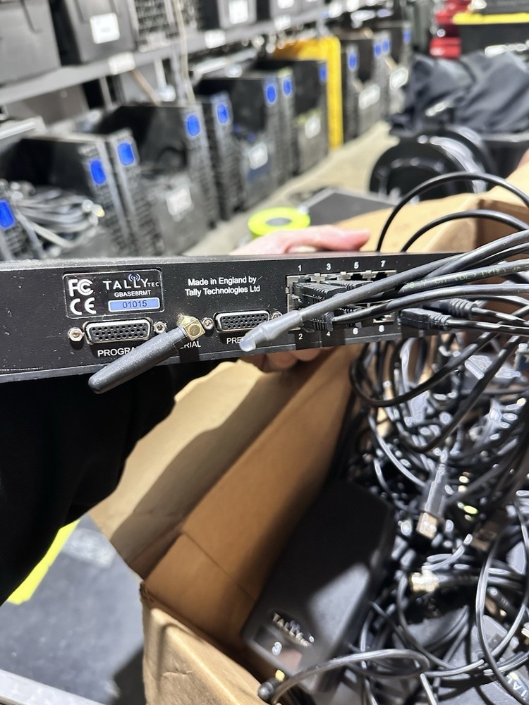 TallyTec Wireless Tally Lights Blackmagic VMIX Trickster Broadcast pix
