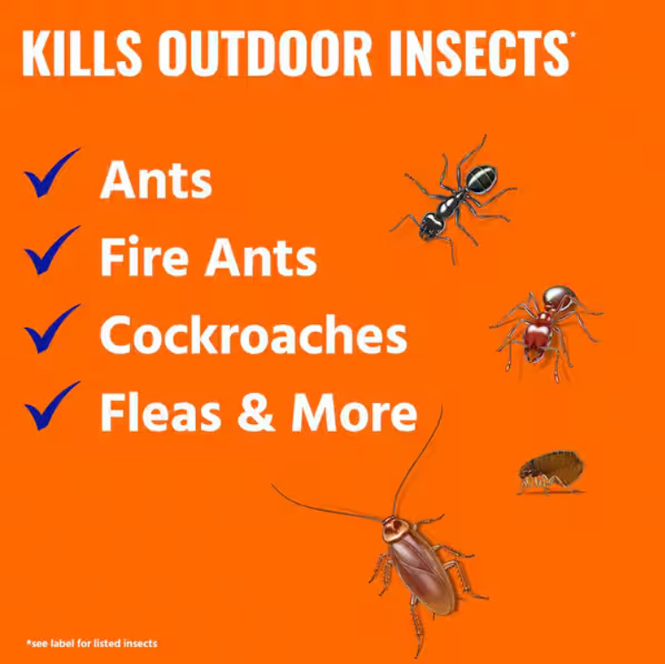 TERRO 3 lb. Outdoor Ant Killer Plus Multi-Purpose Insect Control Granules