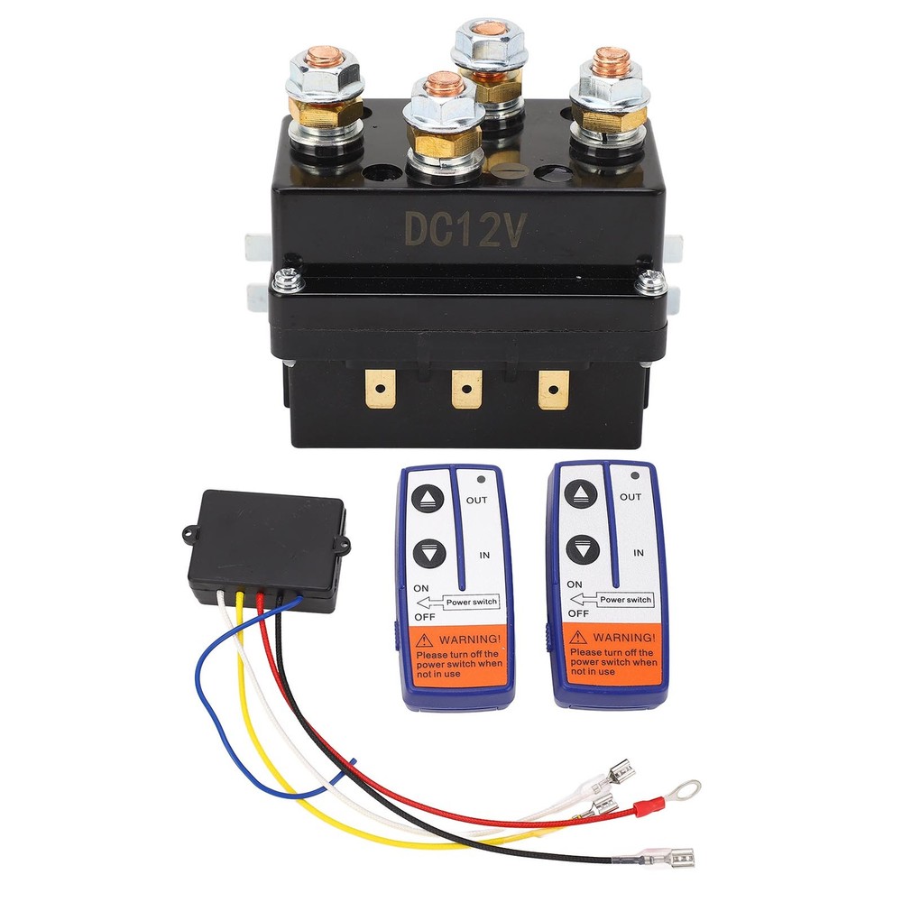 12V 500A Winch Relay Kit For Efficient Starting Power ATV Offroad