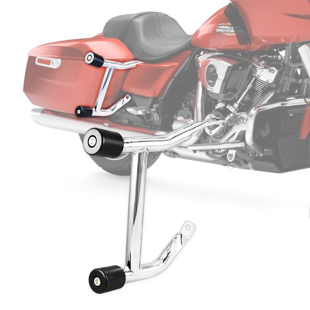 Saddlebags Guards Crash Rails Bars For Harley Touring Road Street Glides 14-25