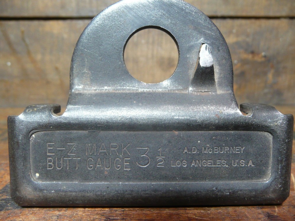 E-Z MARK BUTT GAUGE 3 1/2" USA