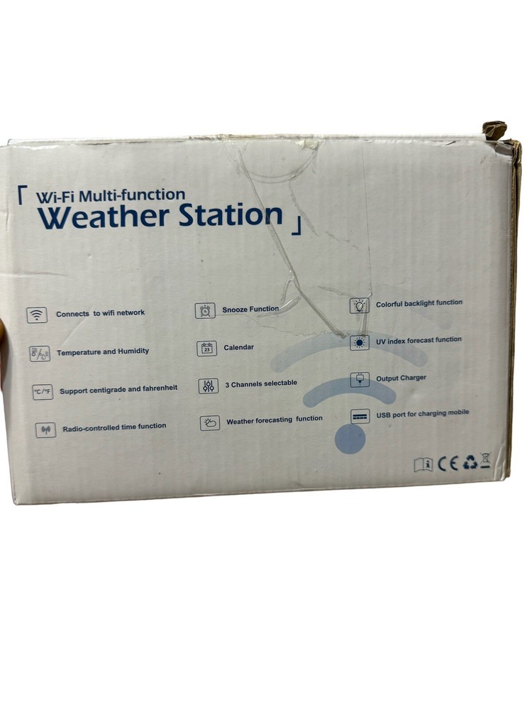 Heyaxa Wi-Fi Multi-Function Weather Station, Open Box