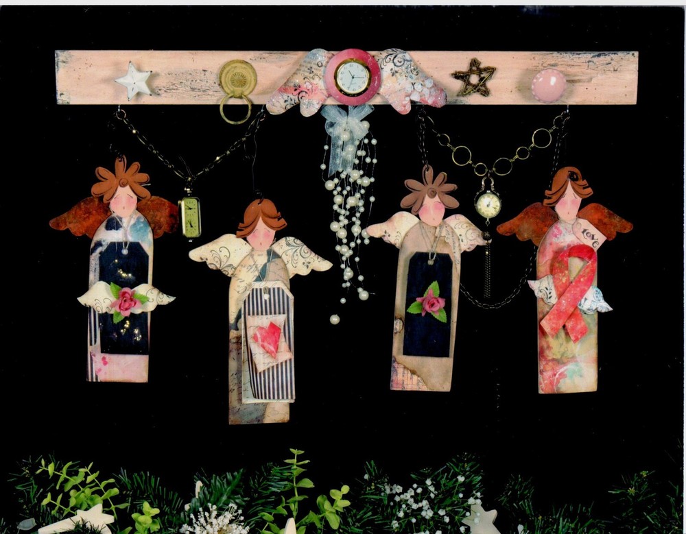 Hang Ups Sandra Malone Acrylic Decorative Painting Patterns Craft Book