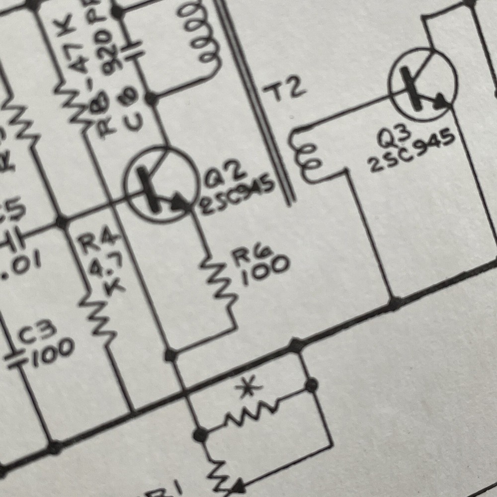 Ray Jefferson Fish Flasher Model 70 Bubblebee Instruction Handbook Schematic