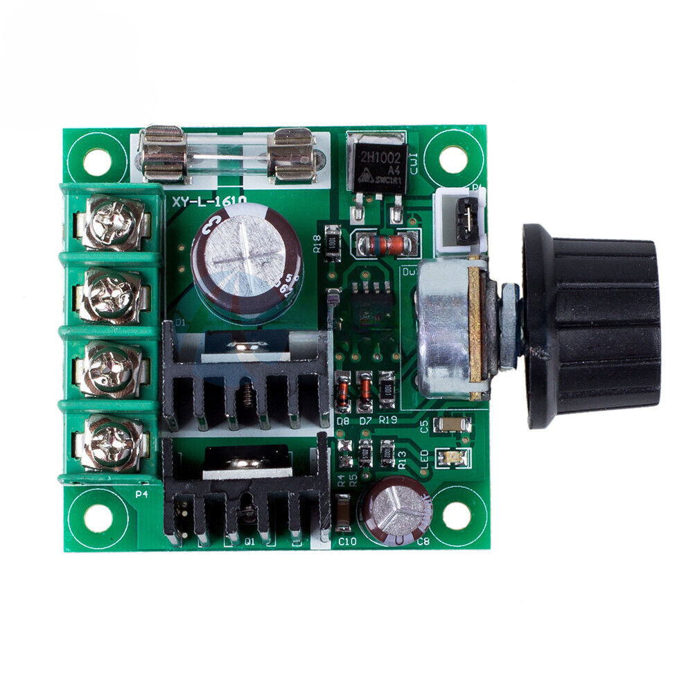 12V-40V 10A PWM DC Motor Speed Controller, Voltage Regulator Dimmer Switch