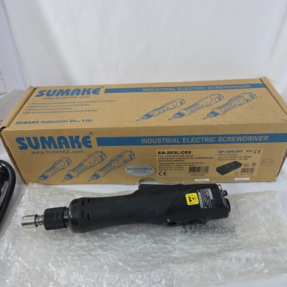 Sumake Torque Screwdriver EA-203L/CE6 Torque Range: 0.2 – 3.5 - IN BOX
