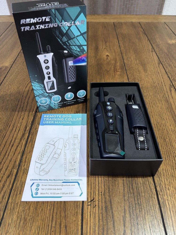 Remote Training Collar, Water Proof, & Rechargeable (READ DESCRIPTION) -B2