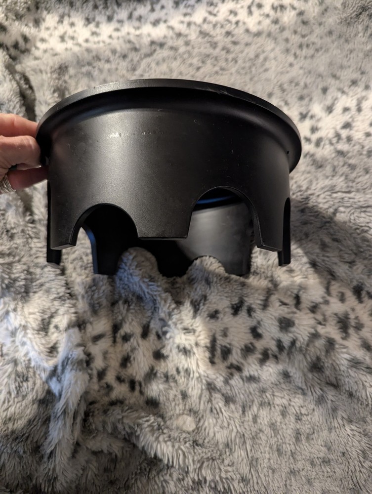 Kinetic By Kurt Turntable Riser Ring (Black)